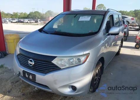 2014 Nissan Quest S from USA, damaged, VIN JN8AE2KP0E9104684